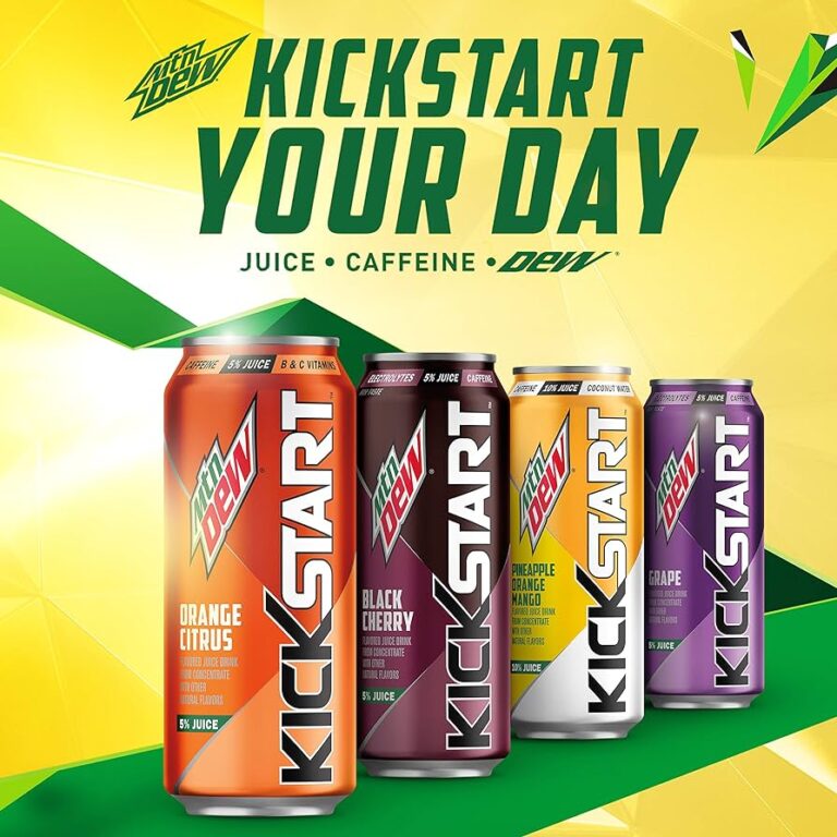 Does Mountain Dew Kickstart Have Caffeine: Discovering the Caffeine Boost in Kickstart